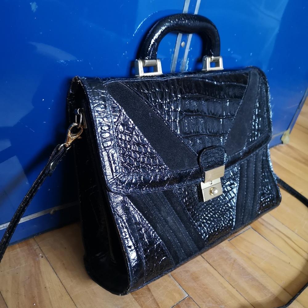 Vintage Saudhaus 883 genuine leather bag